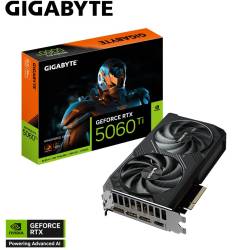Placa De Video GeForce RTX 5060 Ti 8Gb Gigabyte Windforce Oc