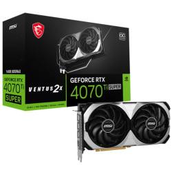 Placa De Video GeForce RTX 4070 Ti 16Gb Super Msi Ventus 2x Oc