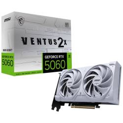 PLACA DE VIDEO GEFORCE RTX 5060 8GB MSI VENTUS 2X OC WHITE