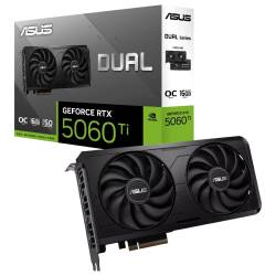 PLACA DE VIDEO GEFORCE RTX 5060 TI 16GB ASUS DUAL OC EVO