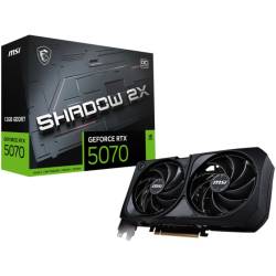 Placa De Video GeForce RTX 5070 12Gb Msi Shadow 2x Oc
