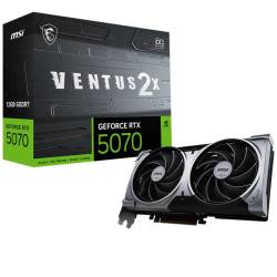 PLACA DE VIDEO GEFORCE RTX 5070 12GB MSI VENTUS 2X OC BLACK