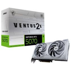 PLACA DE VIDEO GEFORCE RTX 5070 12GB MSI VENTUS 2X OC WHITE