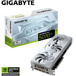 PLACA DE VIDEO GEFORCE RTX 5070TI 16GB GIGABYTE EAGLE OC SFF ICE