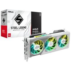 PLACA DE VIDEO RADEON RX 9070 XT 16GB ASROCK STEEEL LEGEND D