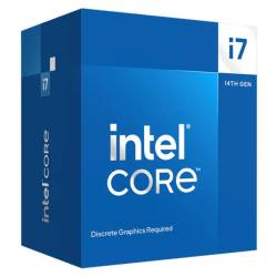 PROCESADOR INTEL CORE I7 14700F 5.4 GHZ RAPTOR LAKE 1700 SIN GPU