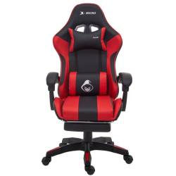 SILLA GAMER X-MICRO XM-B98RD NEGRO Y ROJO
