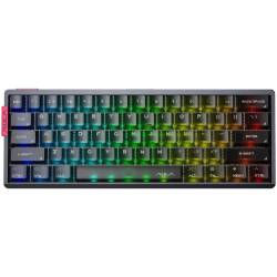 Teclado Gamer Aula AG60 Pro Metallic Gris Negro Frosted