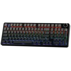 TECLADO GAMER AULA F99 PRO NEGRO DEGRADÉ RGB SW NIMBUS