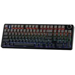 TECLADO GAMER AULA F99 PRO NEGRO DEGRADÉ RGB SW SEIYA