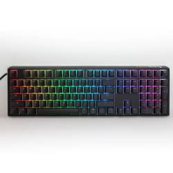 TECLADO GAMER DUCKY ONE 3 MECÁNICO NEGRO RGB USB-C SW PLATEADO