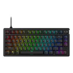 TECLADO GAMER HYPERX ALLOY RISE 75 MECÁNICO NEGRO