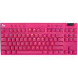Teclado Gamer Logitech Pro X TKL Lightspeed Magenta