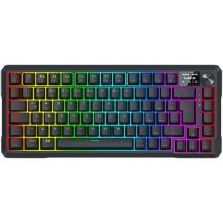 Teclado Gamer Mec&aacute;nico Redragon Ucal LCD PRO K724RGB-PRO SP