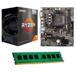 CM326 COMBO PC AMD RYZEN 7 5700G + A520 + 8GB