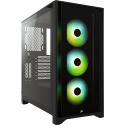 Gabinete Mid Tower Corsair 4000X  Vidrio Templado Negro