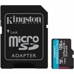 Memoria Micro SDXC Kingston Canvas Go Plus 128Gb Cámaras De Acción, Drones