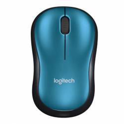 Mouse Logitech M185 Azul Inalámbrico
