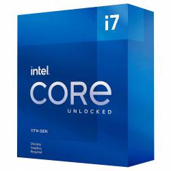 Procesador Intel Core i7 11700KF 5.0Ghz Rocket Lake 1200 Sin Cooler Sin Gpu